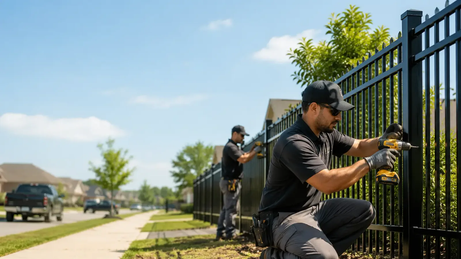 Metal Fence Installation in Mount Hope, WV